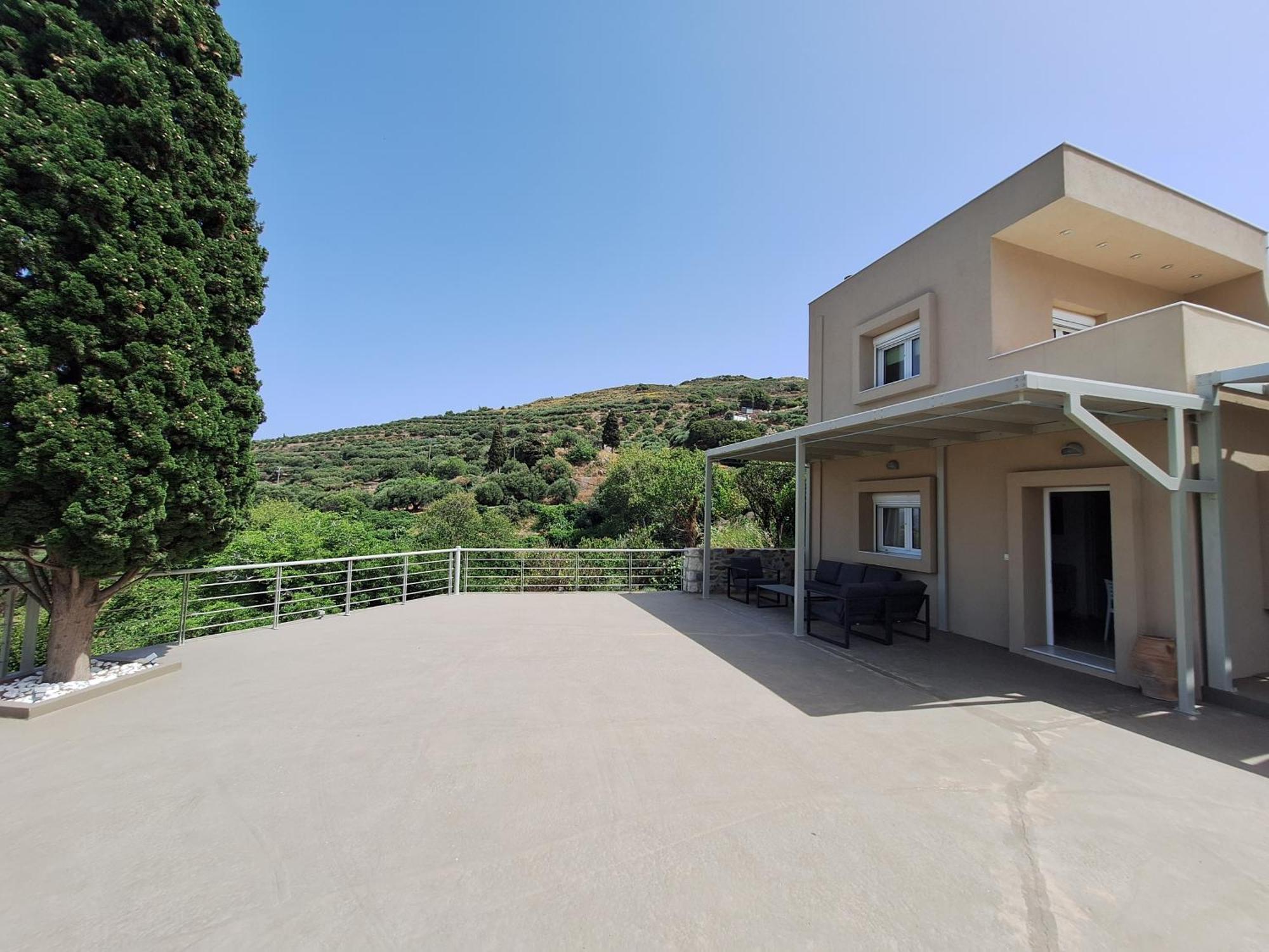 Villa Irini - Cretan Luxury Villa With Amazing View Paraspori  Екстер'єр фото