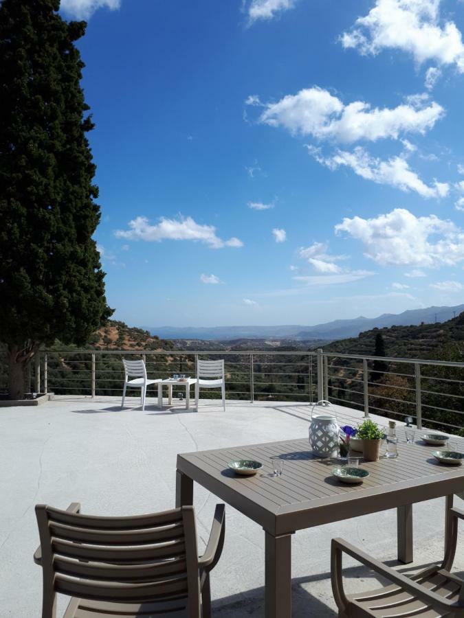 Villa Irini - Cretan Luxury Villa With Amazing View Paraspori  Екстер'єр фото