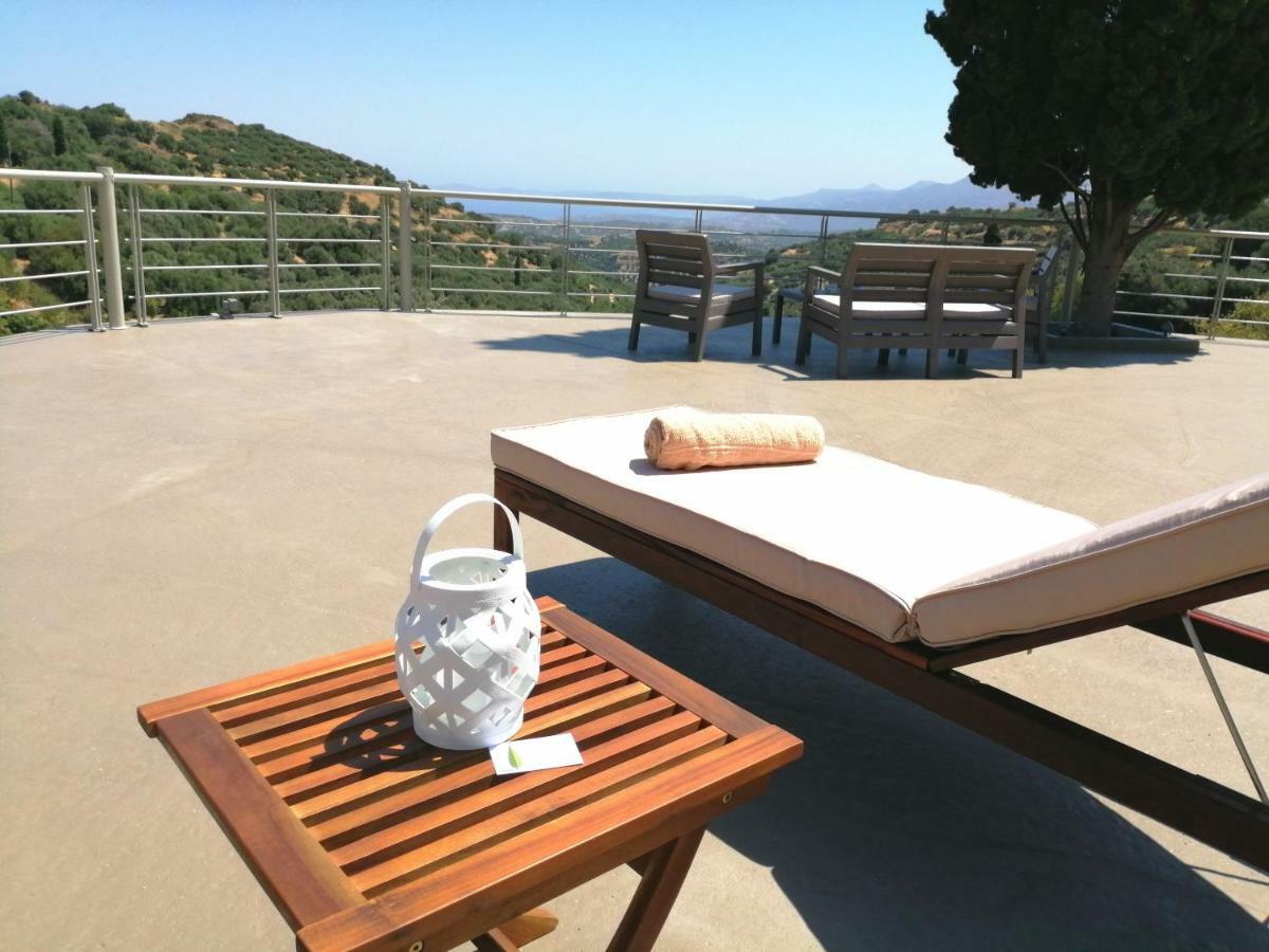 Villa Irini - Cretan Luxury Villa With Amazing View Paraspori  Екстер'єр фото