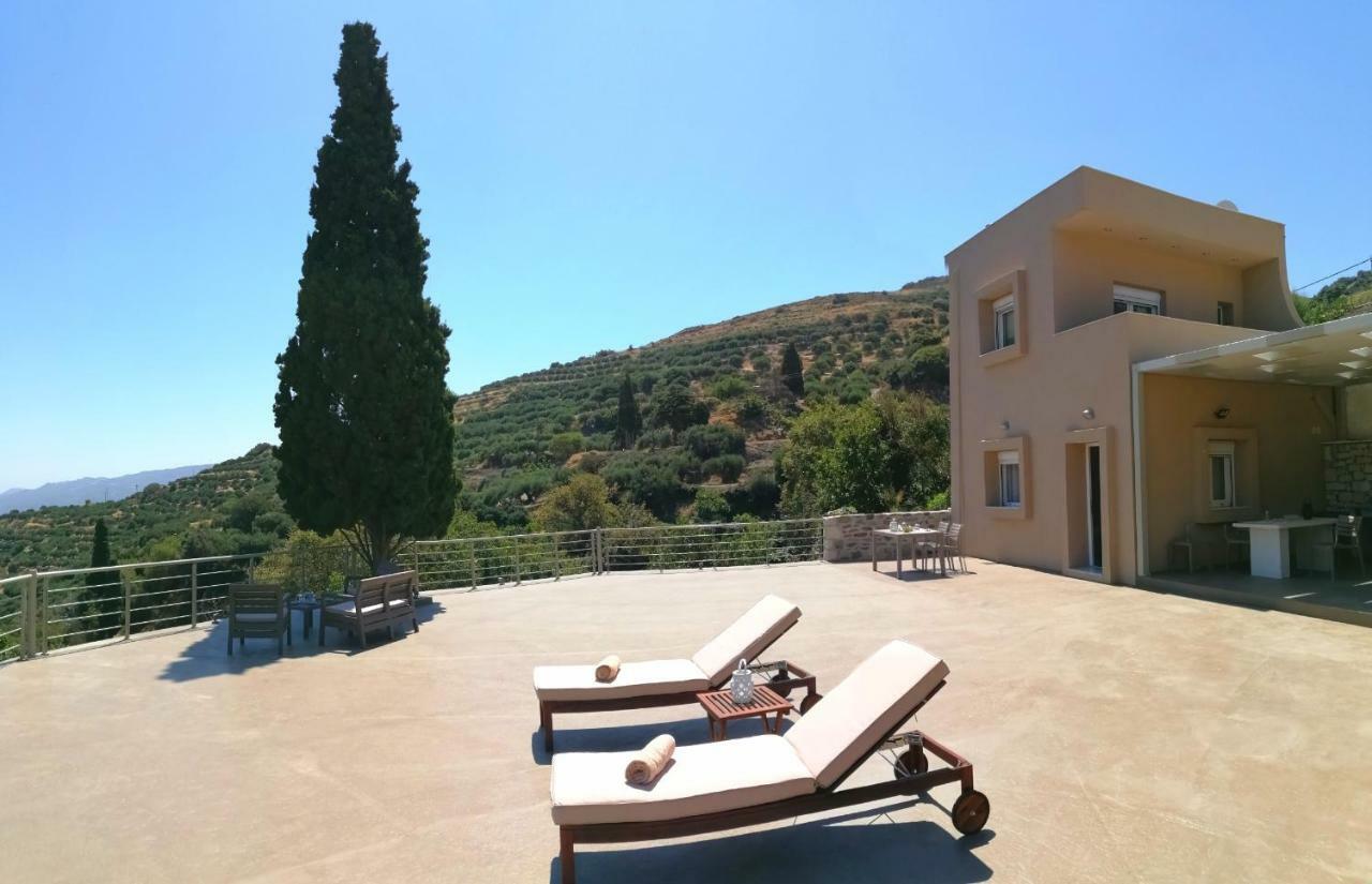 Villa Irini - Cretan Luxury Villa With Amazing View Paraspori  Екстер'єр фото