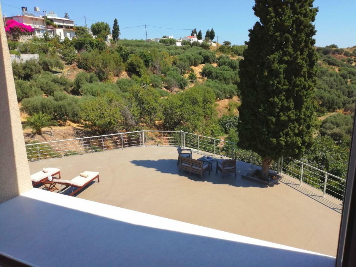 Villa Irini - Cretan Luxury Villa With Amazing View Paraspori  Екстер'єр фото