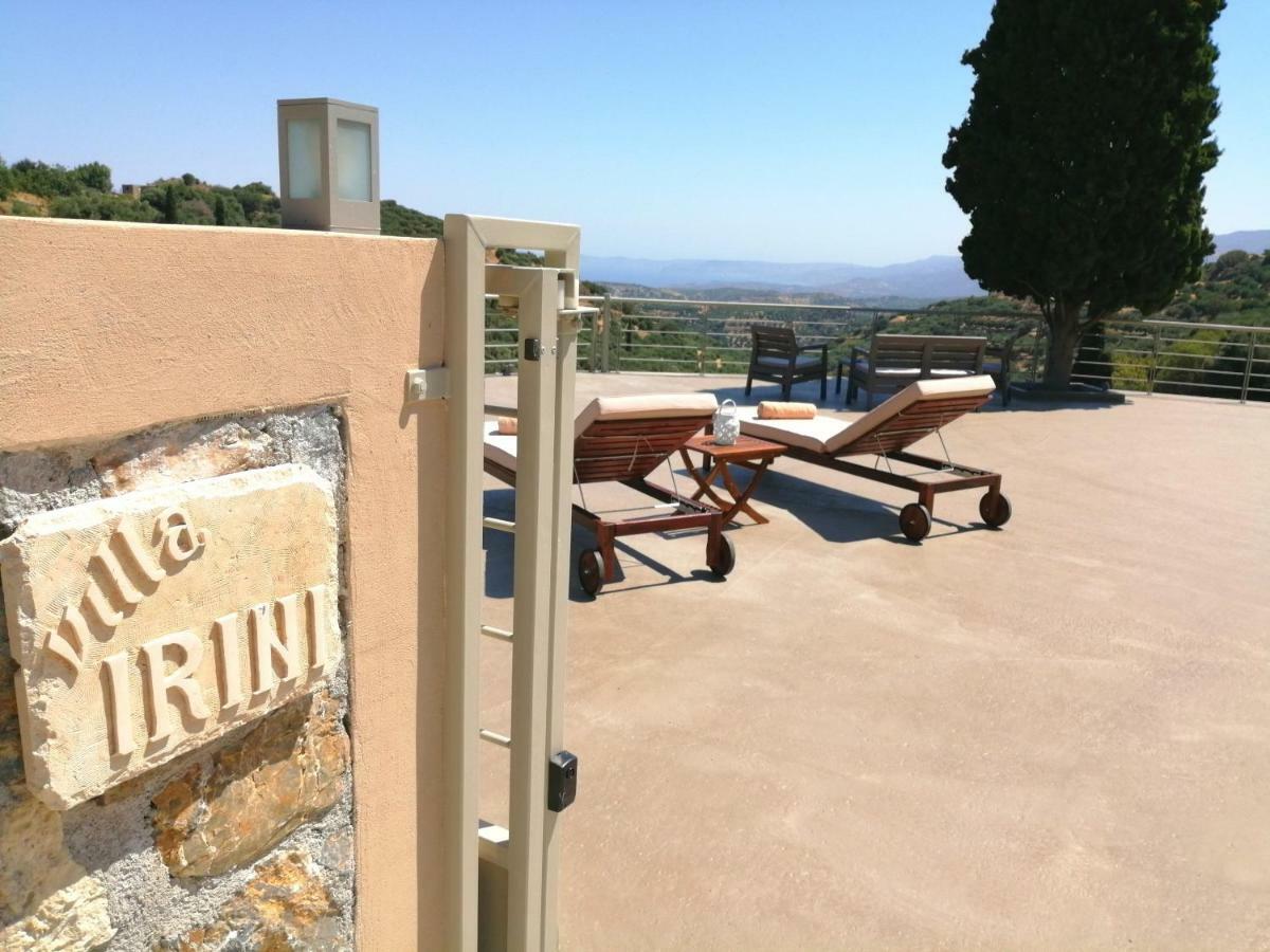 Villa Irini - Cretan Luxury Villa With Amazing View Paraspori  Екстер'єр фото