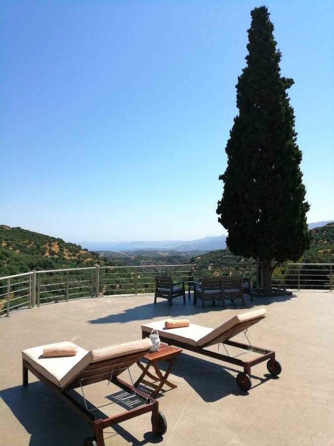 Villa Irini - Cretan Luxury Villa With Amazing View Paraspori  Екстер'єр фото