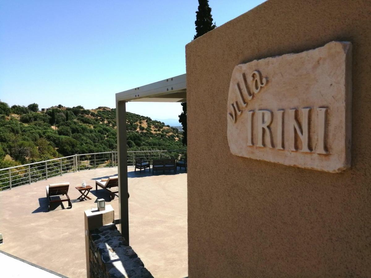 Villa Irini - Cretan Luxury Villa With Amazing View Paraspori  Екстер'єр фото