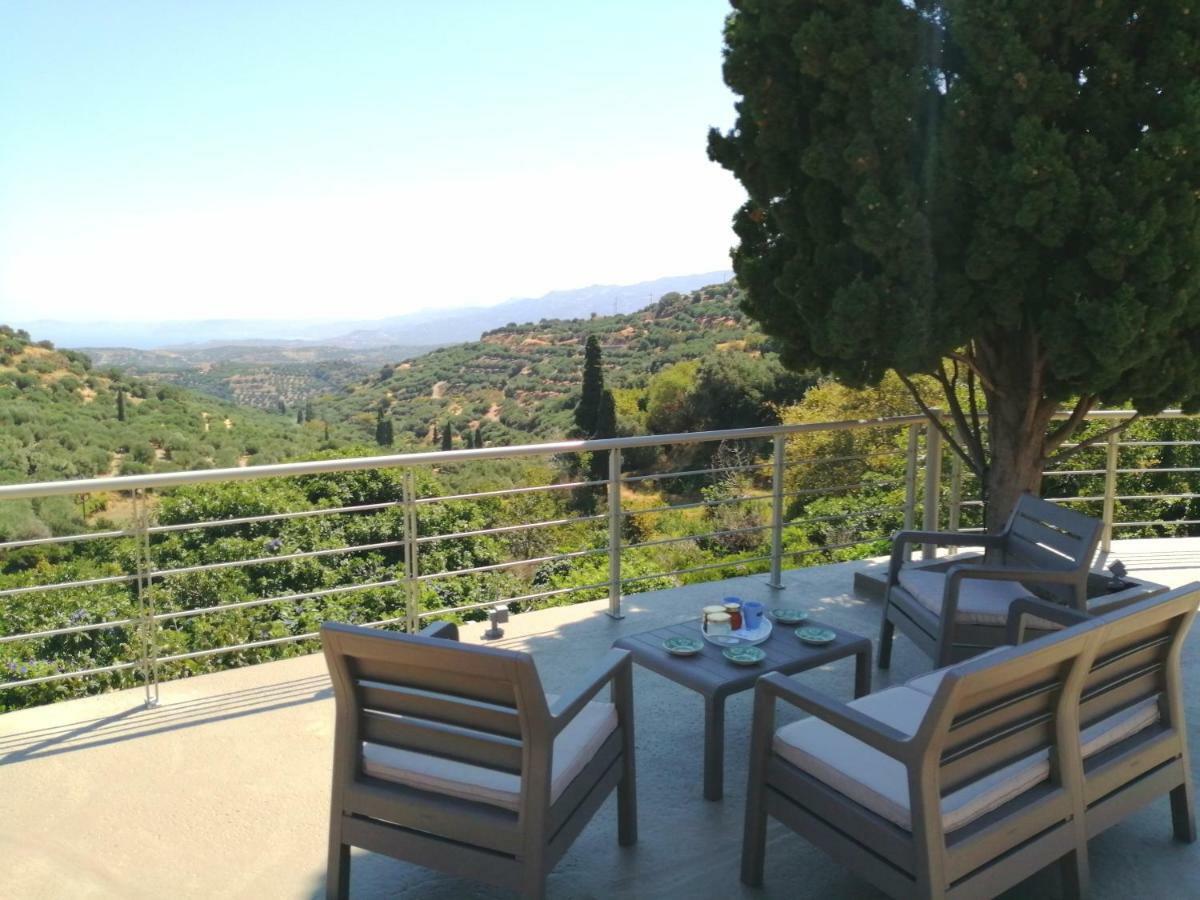 Villa Irini - Cretan Luxury Villa With Amazing View Paraspori  Екстер'єр фото