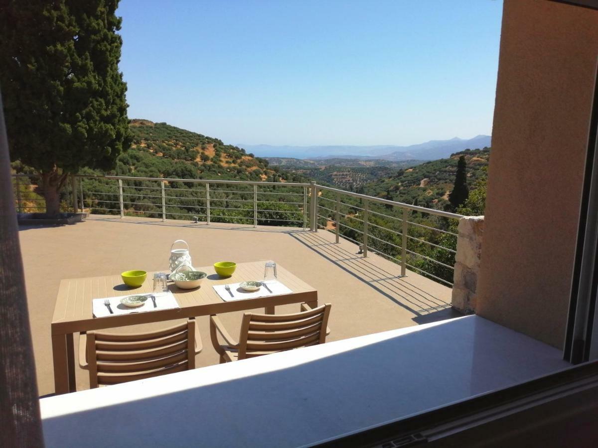 Villa Irini - Cretan Luxury Villa With Amazing View Paraspori  Екстер'єр фото