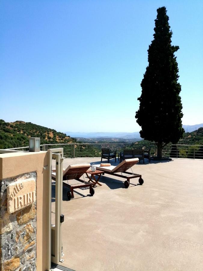 Villa Irini - Cretan Luxury Villa With Amazing View Paraspori  Екстер'єр фото